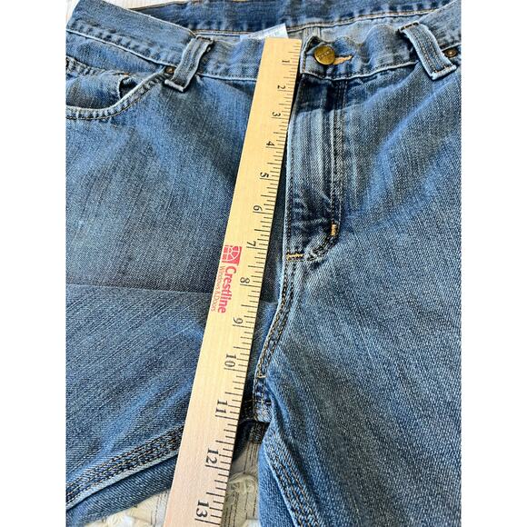 Carhartt Men's Utility Work Blue Denim Jeans Light Weight 36X32 *READ - Picture 4 of 16